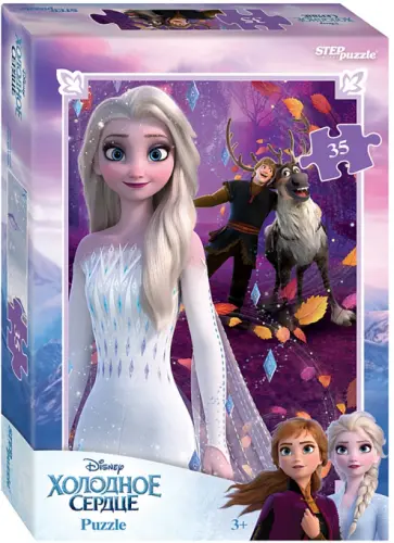 Puzzle-35 Холодное сердце обложка книги