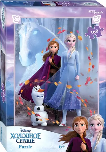 Puzzle-160 Холодное сердце обложка книги