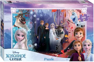 Puzzle-360 Холодное сердце обложка книги