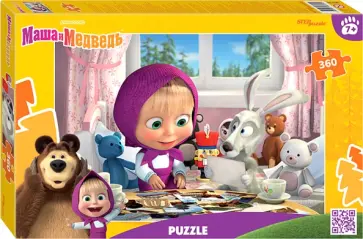 Puzzle-360 Маша и Медведь обложка книги