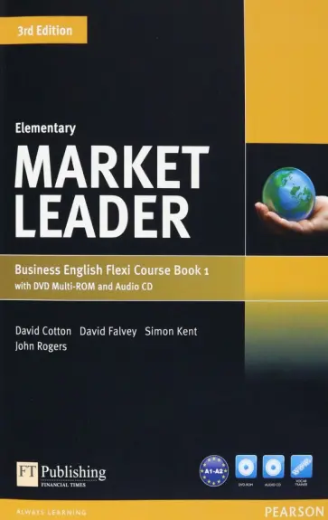 Cotton, Falvey - Market Leader. 3rd Edition. Elementary. Course Book and Practice File Flexi A (+DVD, +CD) обложка книги