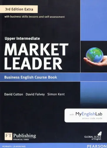 Cotton, Falvey - Market Leader. 3rd Edition. Upper Intermediate. Coursebook with MyEnglishLab (+DVD) обложка книги