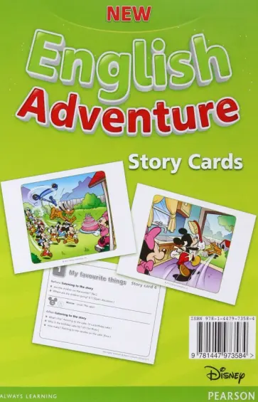 Anne Worrall - New English Adventure. Level 1. Story cards обложка книги