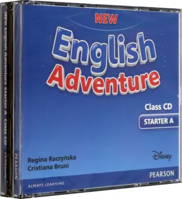 Raczynska, Bruni - New English Adventure. Starter A. Class CD обложка книги