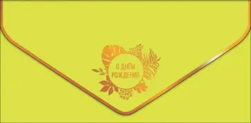 Конверт для денег С Днем Рождения! обложка книги