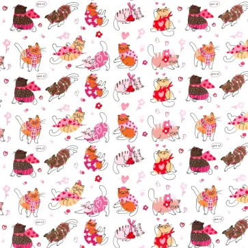 Упаковочная бумага Love U! обложка книги