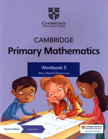 Wood, Low - Cambridge Primary Mathematics. 2nd Edition. Stage 5. Workbook with Digital Access обложка книги