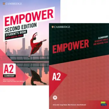 Doff, Puchta - Empower. Elementary. A2. Student's Book with Digital Pack, Academic Skills and Reading Plus Doff, Puchta - Empower. Elementary. A2. Student's Book with Digital Pack, Academic Skills and Reading Plus обложка книги