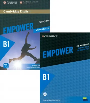 Doff, Puchta - Empower. Pre-intermediate. Student’s Book Pack with Online Access, Academic Skills and Reading Plus Doff, Puchta - Empower. Pre-intermediate. Student’s Book Pack with Online Access, Academic Skills and Reading Plus обложка книги