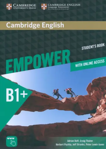 Doff, Puchta - Cambridge English. Empower. Intermediate. Student's Book with Online Access Doff, Puchta - Cambridge English. Empower. Intermediate. Student's Book with Online Access обложка книги