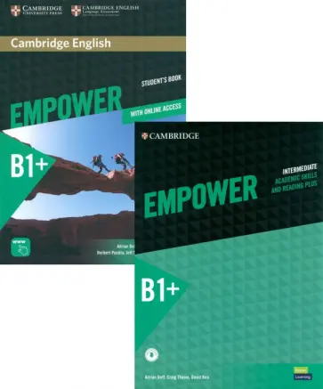 Doff, Puchta - Empower. Intermediate. Student’s Book Pack with Online Access, Academic Skills and Reading Plus Doff, Puchta - Empower. Intermediate. Student’s Book Pack with Online Access, Academic Skills and Reading Plus обложка книги