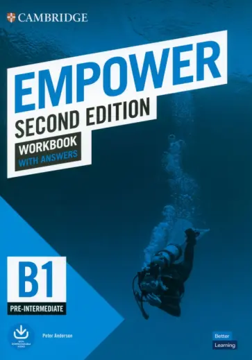 Peter Anderson - Empower. Pre-intermediate. B1. Second Edition. Workbook with Answers обложка книги