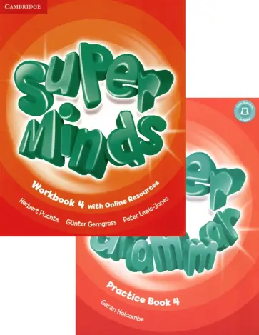 Puchta, Gerngross - Super Minds. Level 4. Workbook Pack with Grammar Booklet обложка книги