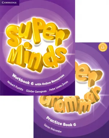 Puchta, Gerngross - Super Minds. Level 6. Workbook Pack with Grammar Booklet обложка книги