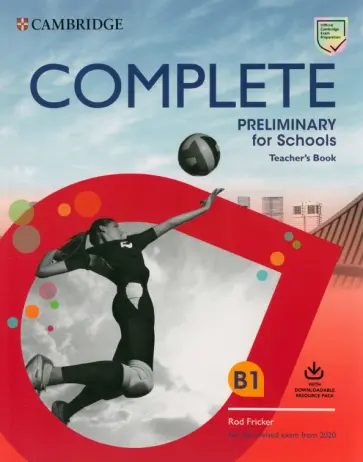 Rod Fricker - Complete. Preliminary for Schools.Teacher's Book with Downloadable Resource Pack обложка книги