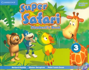 Puchta, Gerngross - Super Safari. American English. Level 3. Student's Book (+DVD) обложка книги