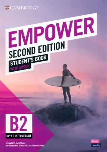 Doff, Puchta - Empower. Upper-intermediate. B2. Second Edition. Student's Book with eBook Doff, Puchta - Empower. Upper-intermediate. B2. Second Edition. Student's Book with eBook обложка книги