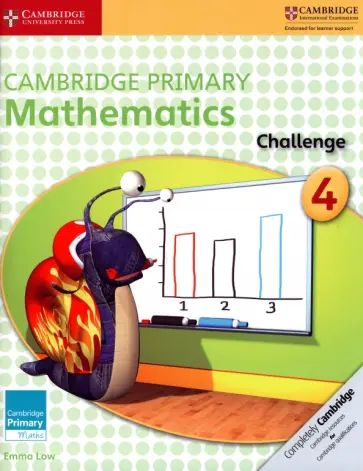 Emma Low - Cambridge Primary Mathematics. Stage 4. Challenge Book обложка книги