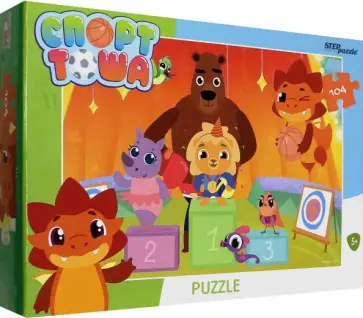 Puzzle-104 Спорт Тоша Puzzle-104 Спорт Тоша обложка книги