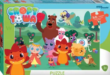 Puzzle-35 Maxi Спорт Тоша Puzzle-35 Maxi Спорт Тоша обложка книги