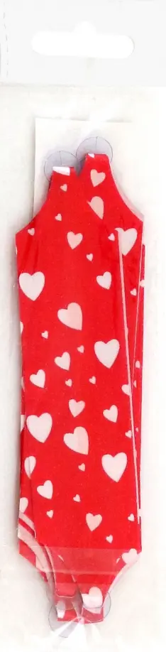 Бант подарочный 10,5 см, Сердечки обложка книги