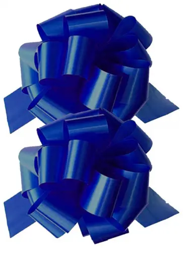 Декоративный бант, 2 шт. синий обложка книги