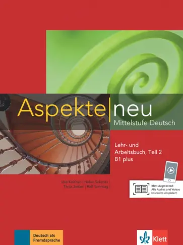 Koithan, Schmitz - Aspekte neu. B1 plus. Lehr- und Arbeitsbuch. Teil 2. Mittelstufe Deutsch (+CD) Koithan, Schmitz - Aspekte neu. B1 plus. Lehr- und Arbeitsbuch. Teil 2. Mittelstufe Deutsch (+CD) обложка книги