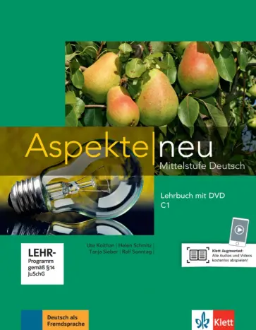 Koithan, Schmitz - Aspekte Neu. C1. Lehrbuch. Mittelstufe Deutsch (+DVD) Koithan, Schmitz - Aspekte Neu. C1. Lehrbuch. Mittelstufe Deutsch (+DVD) обложка книги