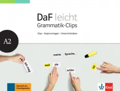 Eveline Schwarz - DaF leicht A2. Deutsch als Fremdsprache fur Erwachsene. Heft mit Grammatik-Clips - Kopiervorlagen обложка книги