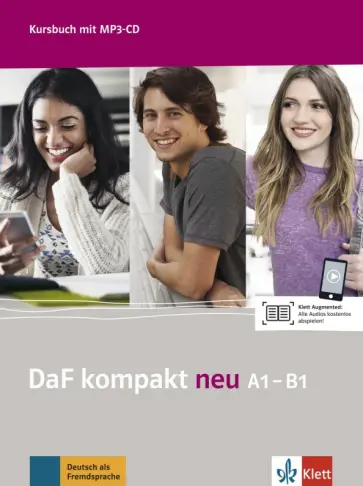 Braun, Fugert - DaF kompakt neu A1-B1. Deutsch als Fremdsprache für Erwachsene. Kursbuch mit MP3-CD обложка книги
