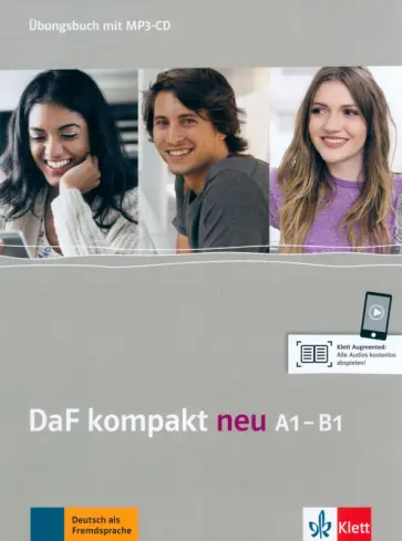 Braun, Fugert - DaF kompakt neu A1-B1. Deutsch als Fremdsprache für Erwachsene. Übungsbuch mit Audios обложка книги