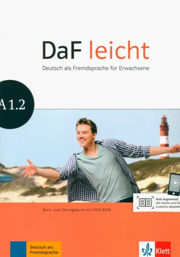 Jentges, Korner - DaF leicht A1.2. Deutsch als Fremdsprache fur Erwachsene. Kurs- und Ubungsbuch mit DVD-ROM Jentges, Korner - DaF leicht A1.2. Deutsch als Fremdsprache fur Erwachsene. Kurs- und Ubungsbuch mit DVD-ROM обложка книги