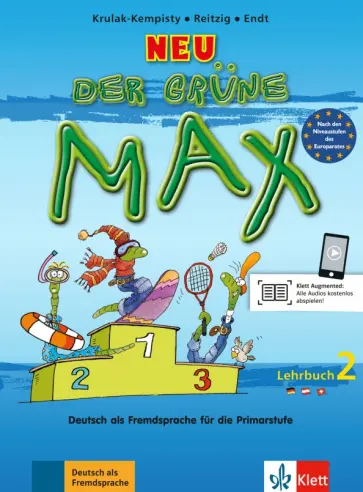 Krulak-Kempisty, Endt - Der grüne Max Neu 2. Deutsch als Fremdsprache für die Primarstufe. Lehrbuch обложка книги