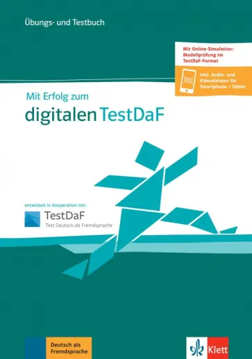 Lode-Gerke, Pourseifi - Mit Erfolg zum digitalen TestDaF. Übungs- und Testbuch + online обложка книги