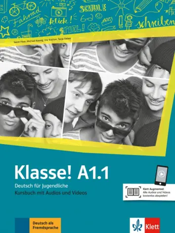 Klasse! A1.1. Kursbuch mit Audios und Videos. Deutsch fur Jugendliche