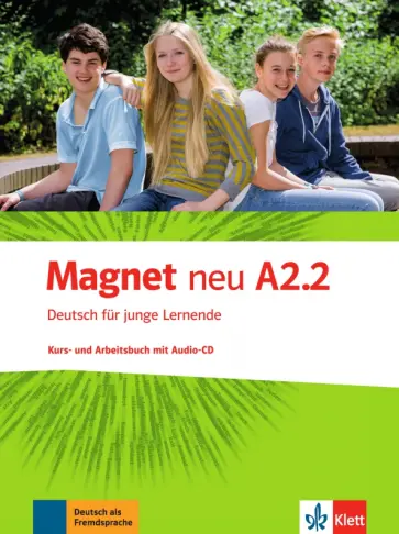 Motta, Esterl - Magnet neu. A2.2. Kurs- und Arbeitsbuch +CD Motta, Esterl - Magnet neu. A2.2. Kurs- und Arbeitsbuch +CD обложка книги