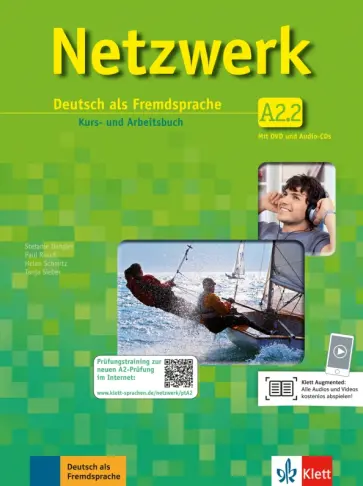 Dengler, Rusch - Netzwerk. A2.2. Kurs- und Arbeitsbuch (+DVD, +2CD) Dengler, Rusch - Netzwerk. A2.2. Kurs- und Arbeitsbuch (+DVD, +2CD) обложка книги