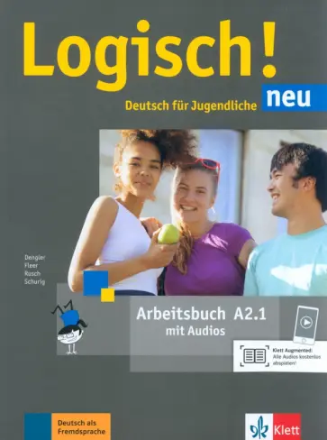 Dengler, Rusch - Logisch! neu. A2.1. Arbeitsbuch mit Audios Dengler, Rusch - Logisch! neu. A2.1. Arbeitsbuch mit Audios обложка книги