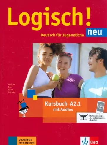 Dengler, Rusch - Logisch! Neu. A2.1. Kursbuch mit Audios Dengler, Rusch - Logisch! Neu. A2.1. Kursbuch mit Audios обложка книги
