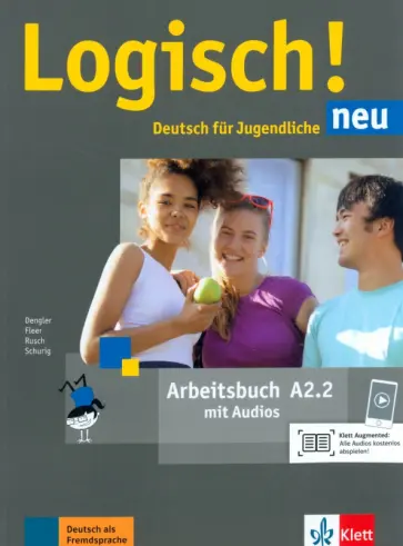 Dengler, Rusch - Logisch! neu. A2.2. Arbeitsbuch mit Audios Dengler, Rusch - Logisch! neu. A2.2. Arbeitsbuch mit Audios обложка книги