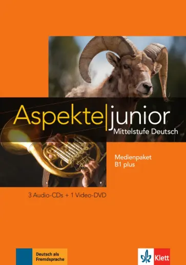Koithan, Sieber - Aspekte junior. B1+. Medienpaket (3 Audio-CDs, DVD) Koithan, Sieber - Aspekte junior. B1+. Medienpaket (3 Audio-CDs, DVD) обложка книги