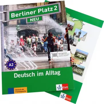 Lemcke, Rohrmann - Berliner Platz 2 NEU. A2. Deutsch im Alltag. Lehr- und Arbeitsbuch mit 2 Audio-CDs Lemcke, Rohrmann - Berliner Platz 2 NEU. A2. Deutsch im Alltag. Lehr- und Arbeitsbuch mit 2 Audio-CDs обложка книги