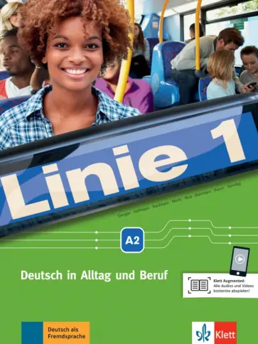 Dengler, Moritz - Linie 1. A2. Deutsch in Alltag und Beruf. Kurs- und Ubungsbuch mit Audios und Videos online обложка книги