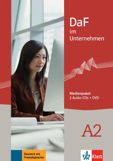 Grosser, Hanke - DaF im Unternehmen A2. Medienpaket 2 Audio-CDs + DVD Grosser, Hanke - DaF im Unternehmen A2. Medienpaket 2 Audio-CDs + DVD обложка книги