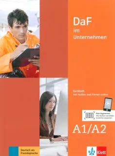 Farmache, Grosser - DaF im Unternehmen A1-A2. Kursbuch mit Audios und Filmen online обложка книги