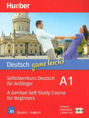 Renate Luscher - Deutsch ganz leicht A1. Textbuch + Arbeitsbuch + 2 Audio-CDs Renate Luscher - Deutsch ganz leicht A1. Textbuch + Arbeitsbuch + 2 Audio-CDs обложка книги