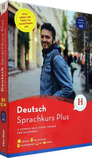 Niebisch, Hohmann - Hueber Sprachkurs Plus Deutsch A1-A2. Buch mit Begleitbuch, Online-Übungen, MP3-Download + App Niebisch, Hohmann - Hueber Sprachkurs Plus Deutsch A1-A2. Buch mit Begleitbuch, Online-Übungen, MP3-Download + App обложка книги