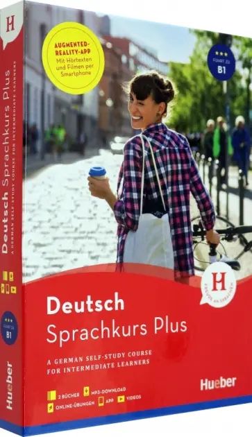 Sabine Hohmann - Hueber Sprachkurs Plus Deutsch B1 mit Audios und Videos online, App, Online-Übungen und Begleitbuch Sabine Hohmann - Hueber Sprachkurs Plus Deutsch B1 mit Audios und Videos online, App, Online-Übungen und Begleitbuch обложка книги