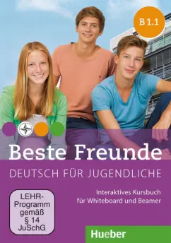 Обложка книги Beste Freunde B1.1. Interaktives Kursbuch für Whiteboard und Beamer, DVD-ROM, Georgiakaki Manuela, Schumann Anja, Graf-Riemann Elisabeth