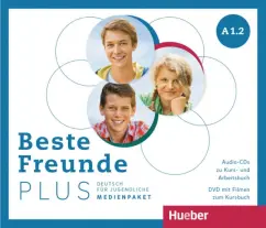 Обложка книги Beste Freunde Plus A1.2. Medienpaket. Deutsch für Jugendliche. Deutsch als Fremdsprache, Georgiakaki Manuela, Seuthe Christiane, Graf-Riemann Elisabeth